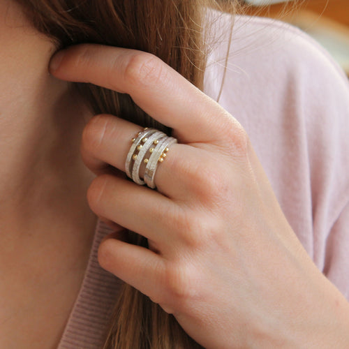 bague_granae_argent_et_or_18k_criska copie | EMPREINTES Paris - EMPREINTES Paris