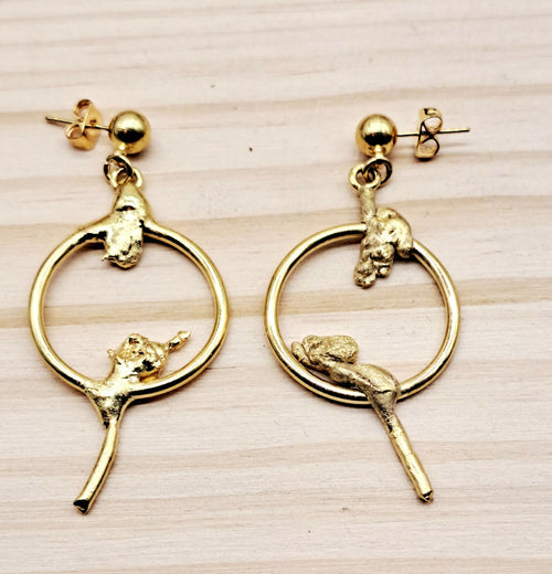 Boucles d'oreilles sculptures | EMPREINTES Paris - EMPREINTES Paris