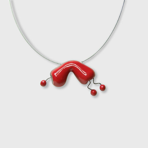Collier Niki rouge | EMPREINTES Paris - EMPREINTES Paris
