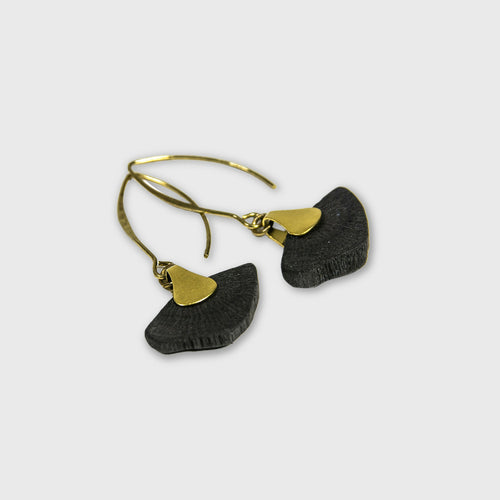 boucles_doreilles_mini_hime_fuli_ginko_3_charcoal_eskimeit copie | EMPREINTES Paris - EMPREINTES Paris