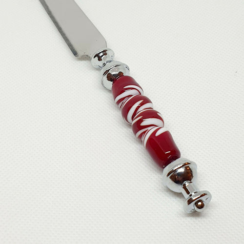 Couteau à fromage traditionnel - Rouge / Epis blancs | EMPREINTES Paris - EMPREINTES Paris