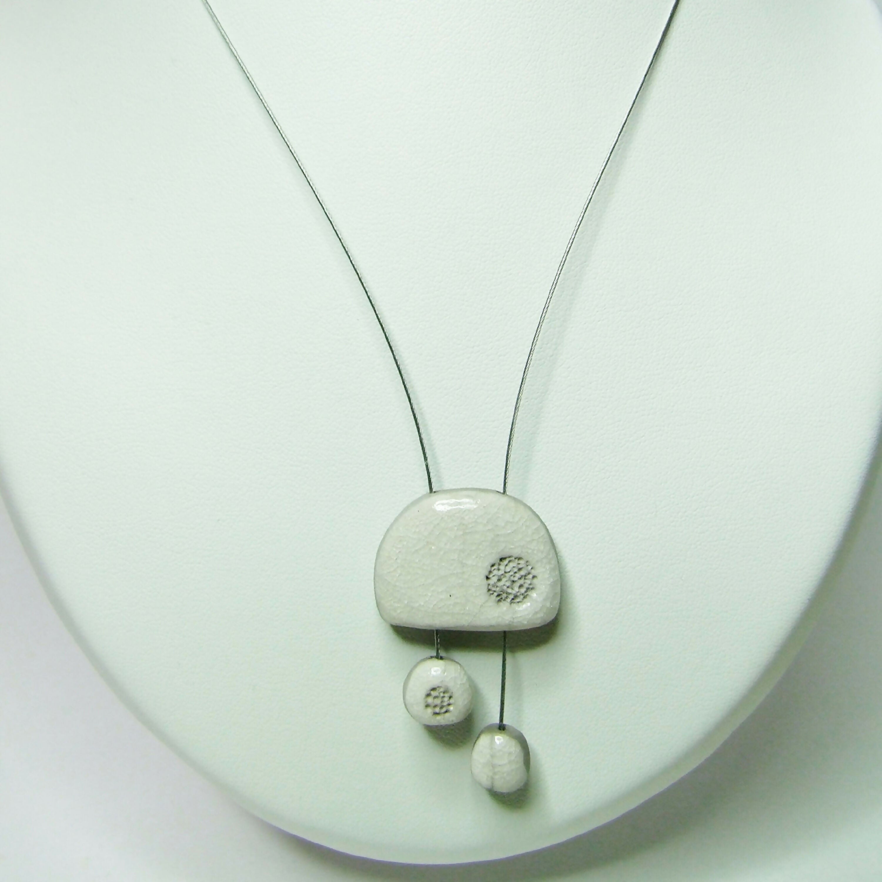 Collier Pendule gris | EMPREINTES Paris