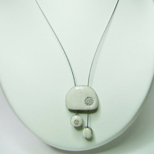 Collier Pendule gris | EMPREINTES Paris - EMPREINTES Paris