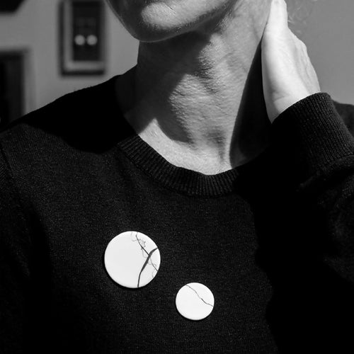 Broche double Nexus | EMPREINTES Paris - EMPREINTES Paris