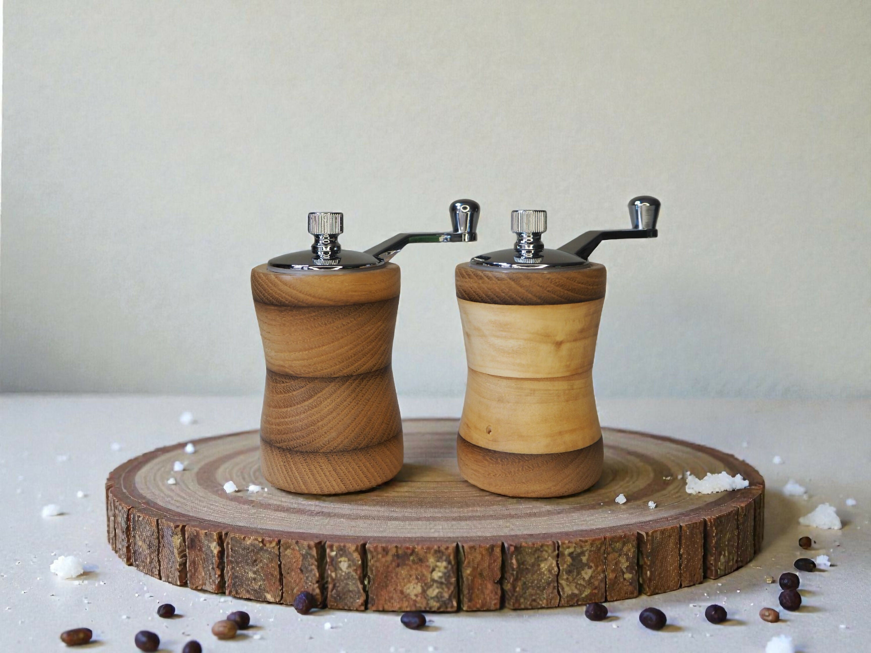 Duo manivelle Sel et Poivre classique | EMPREINTES Paris