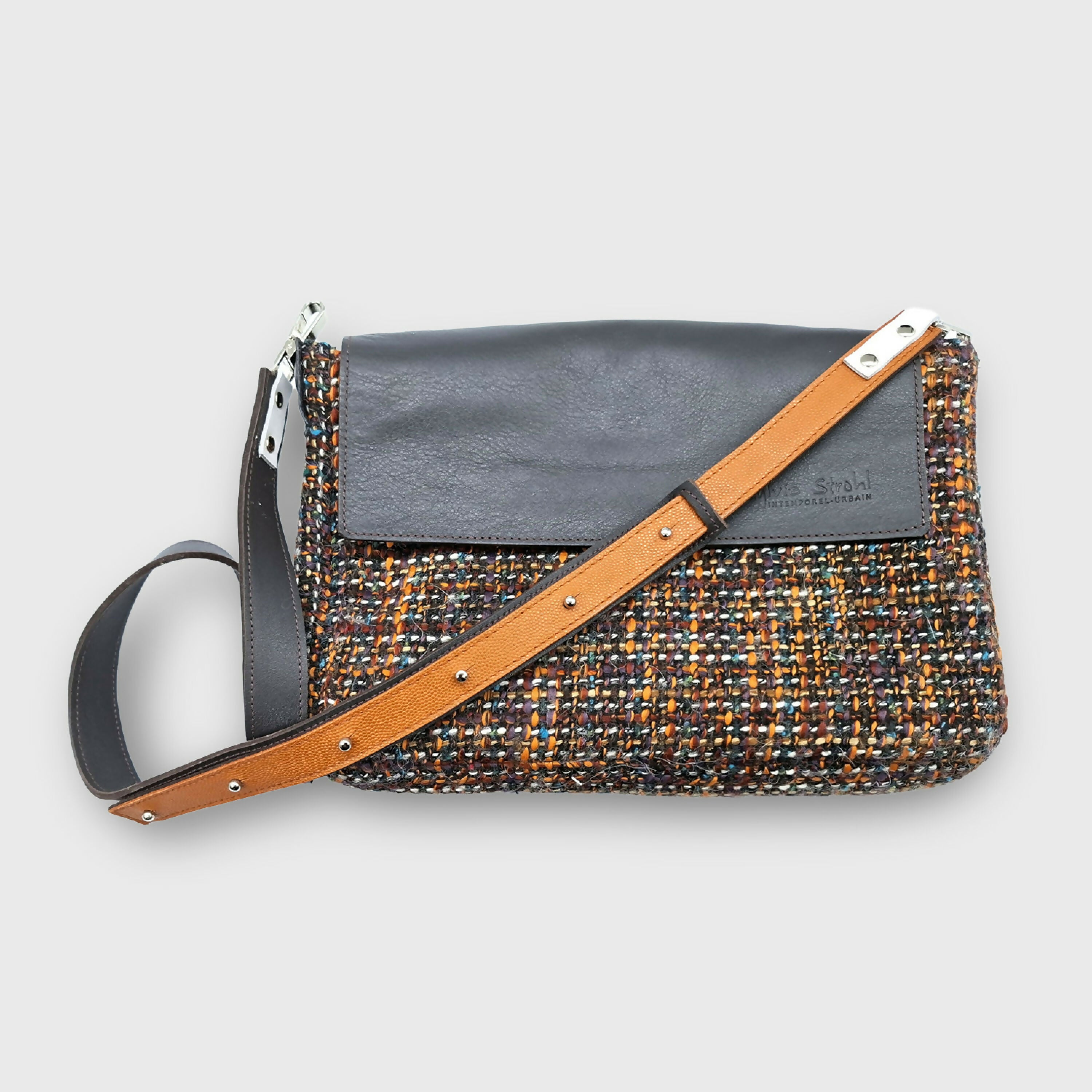 sac_raphaella_en_tweed_orange_et_prune_sylvie_strohl copie | EMPREINTES Paris