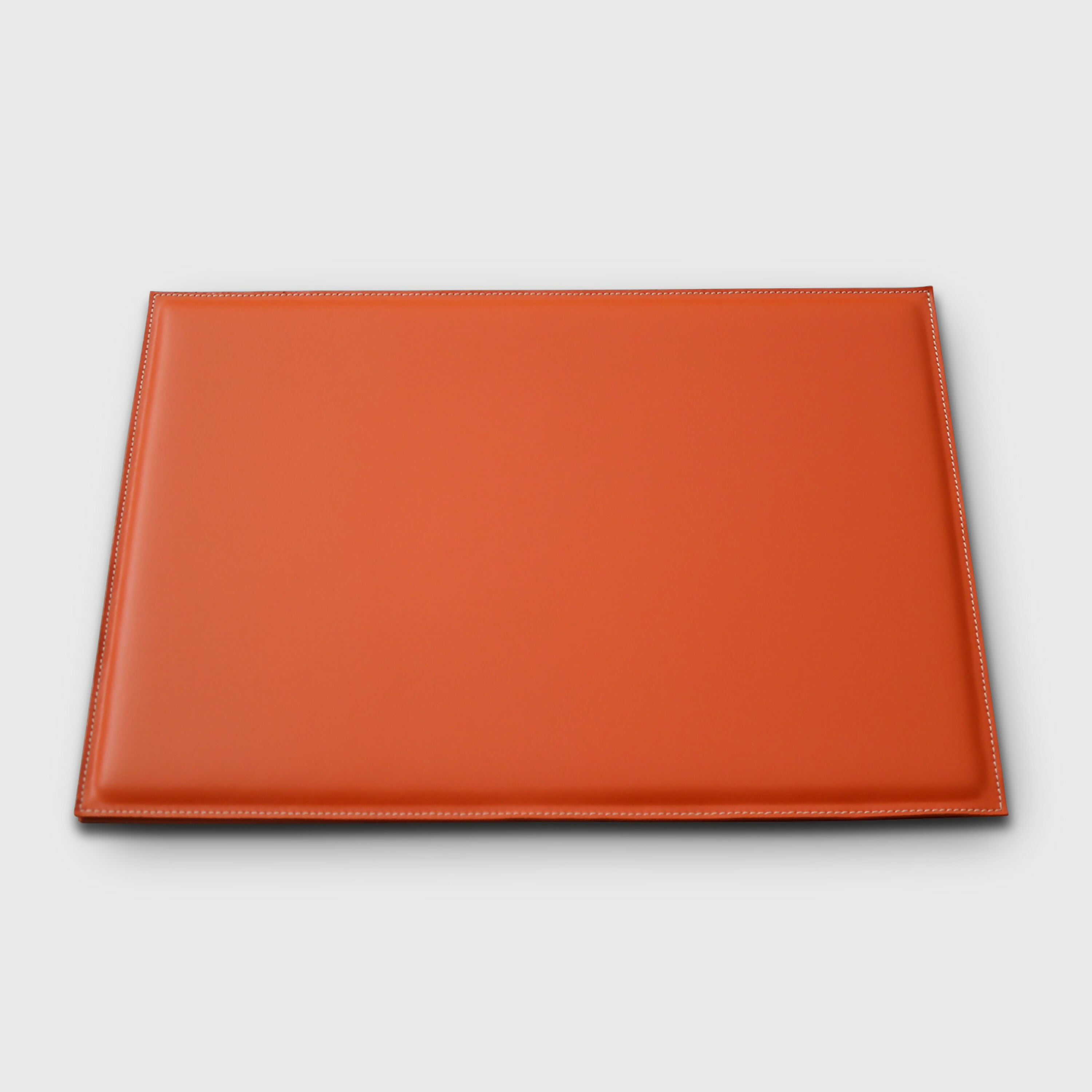 Sous-main double cuir Orange | EMPREINTES Paris