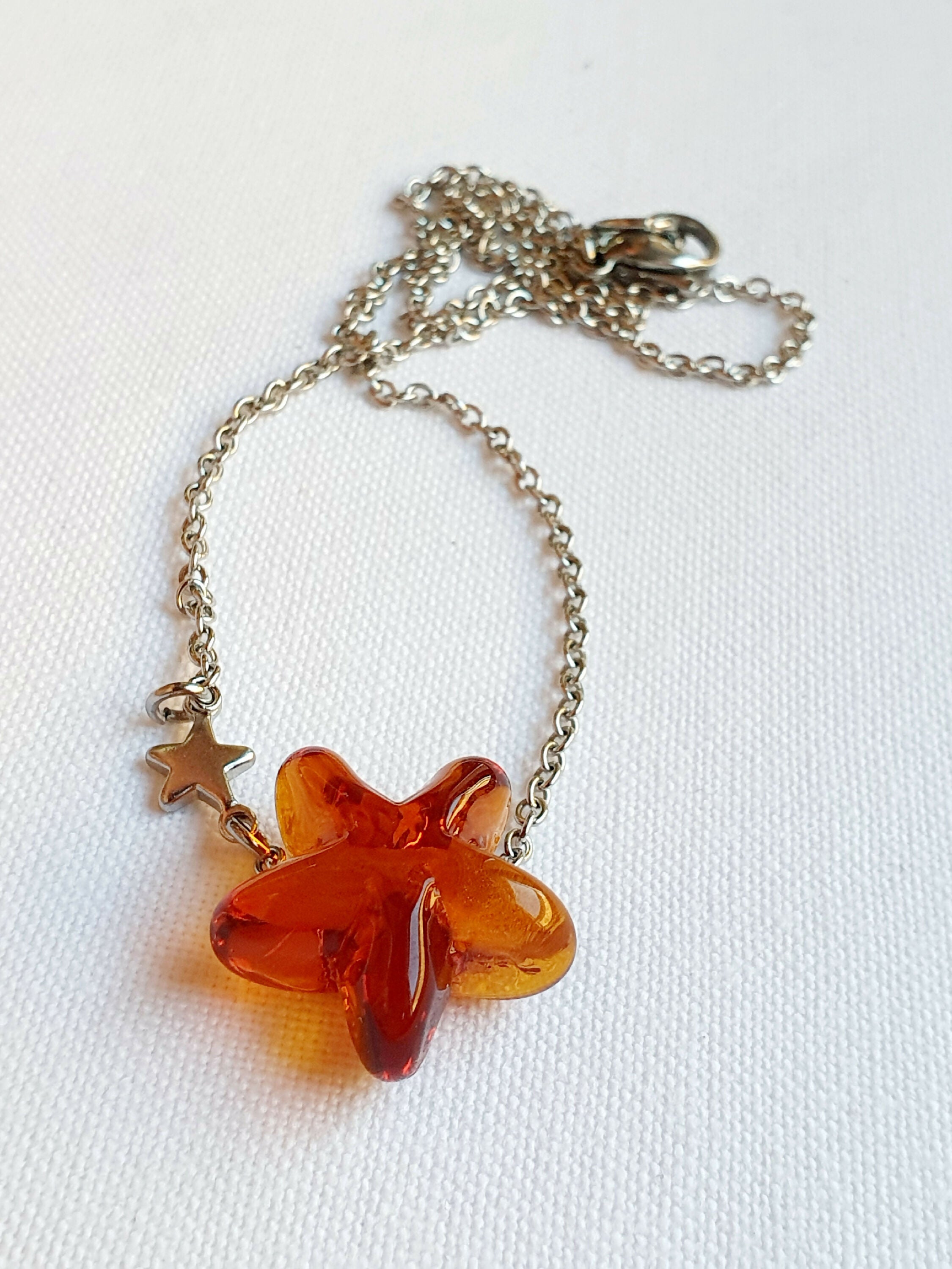 Collier étoile ambre | EMPREINTES Paris