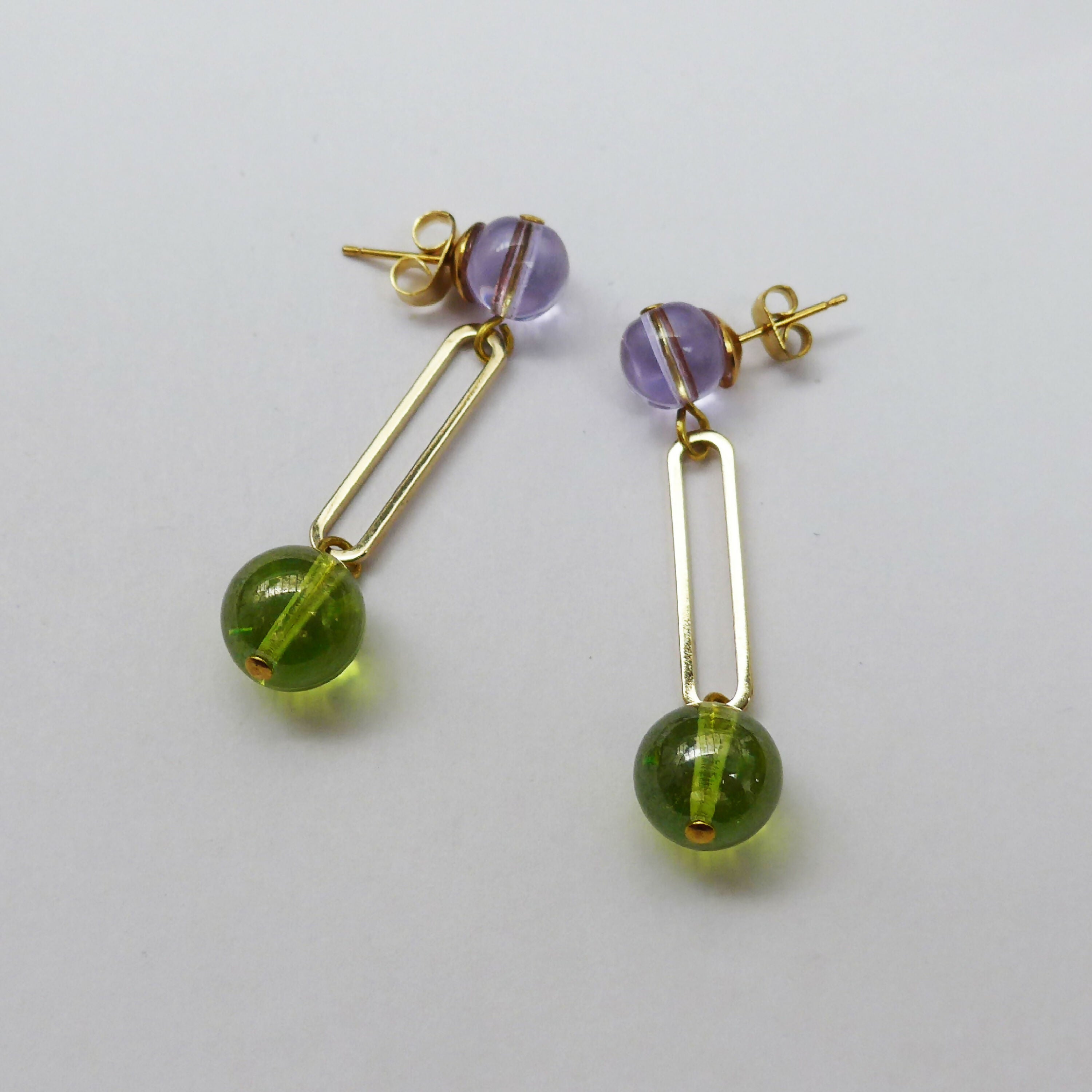 boucles_doreilles_dew_violet_et_vert_stefano_poletti_bijoux copie | EMPREINTES Paris