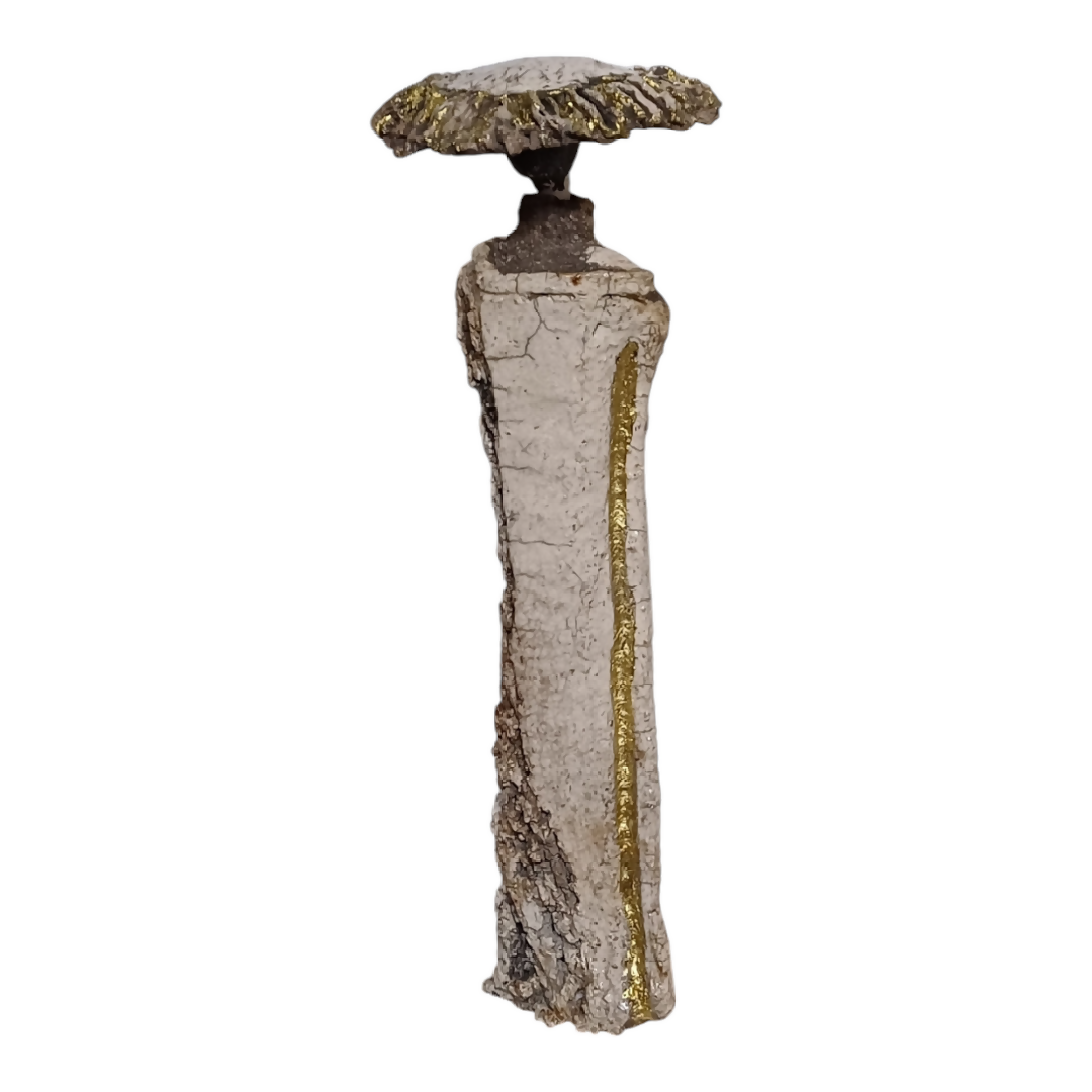 sculpture_raku_capeline_or_marie_juge_sculpteur_raku copie | EMPREINTES Paris