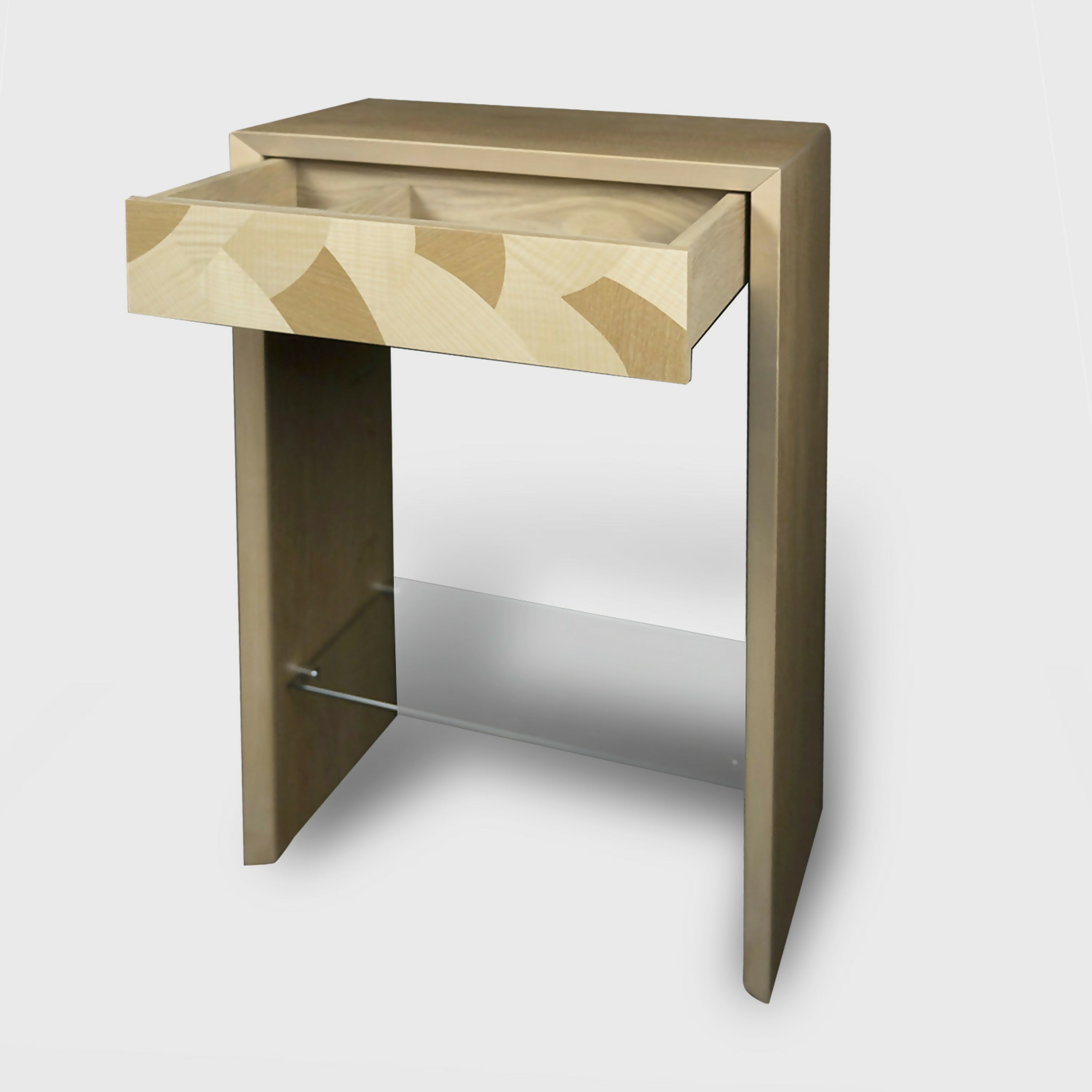 Console Arche avec tablette en verre | EMPREINTES Paris