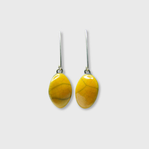 Boucles d'oreilles Lune jaune | EMPREINTES Paris - EMPREINTES Paris