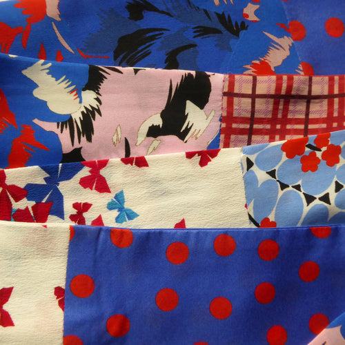 Bandeau soie blue pink | EMPREINTES Paris - EMPREINTES Paris