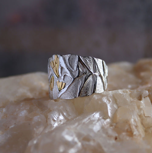 bague_petales_ii_piece_unique_t61_en_argent_pur_et_or_18k_sol_billeke copie | EMPREINTES Paris - EMPREINTES Paris