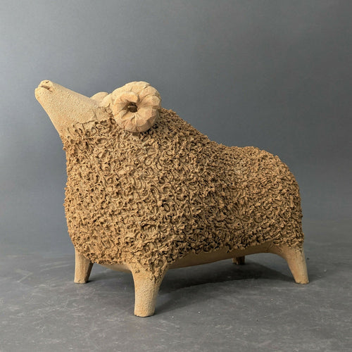 Sculpture Bélier Roux Collection Singing | EMPREINTES Paris - EMPREINTES Paris