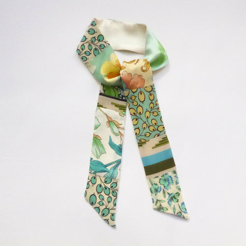 mini_bandeau_soie_mix_print_aqua_maya_hochman copie | EMPREINTES Paris - EMPREINTES Paris