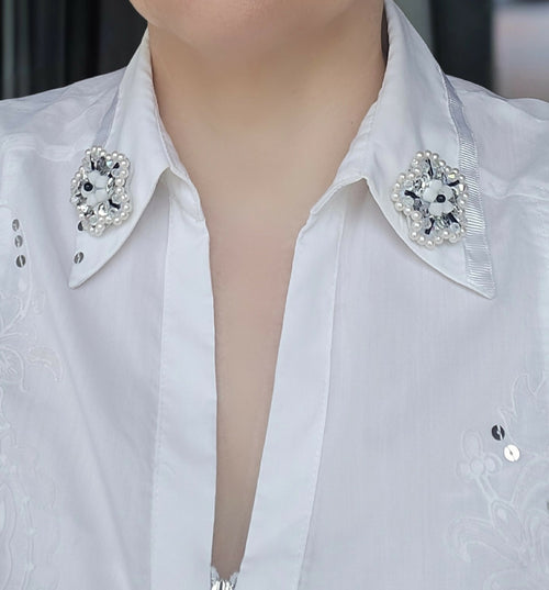 bijoux_de_col_rosace_blanche_refractions_en_chaines_rec_bijoux copie | EMPREINTES Paris - EMPREINTES Paris