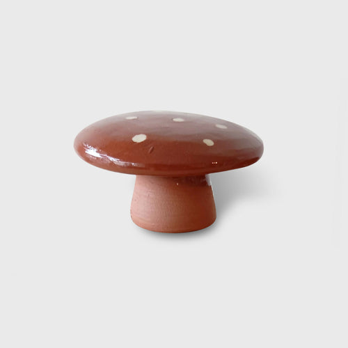 petit_champignon_decoratif_en_faience_rouge_georgie_blin_ceramiste copie | EMPREINTES Paris - EMPREINTES Paris