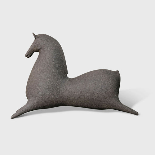 Sculpture Murale Mini Cheval III Noir 2 | EMPREINTES Paris - EMPREINTES Paris