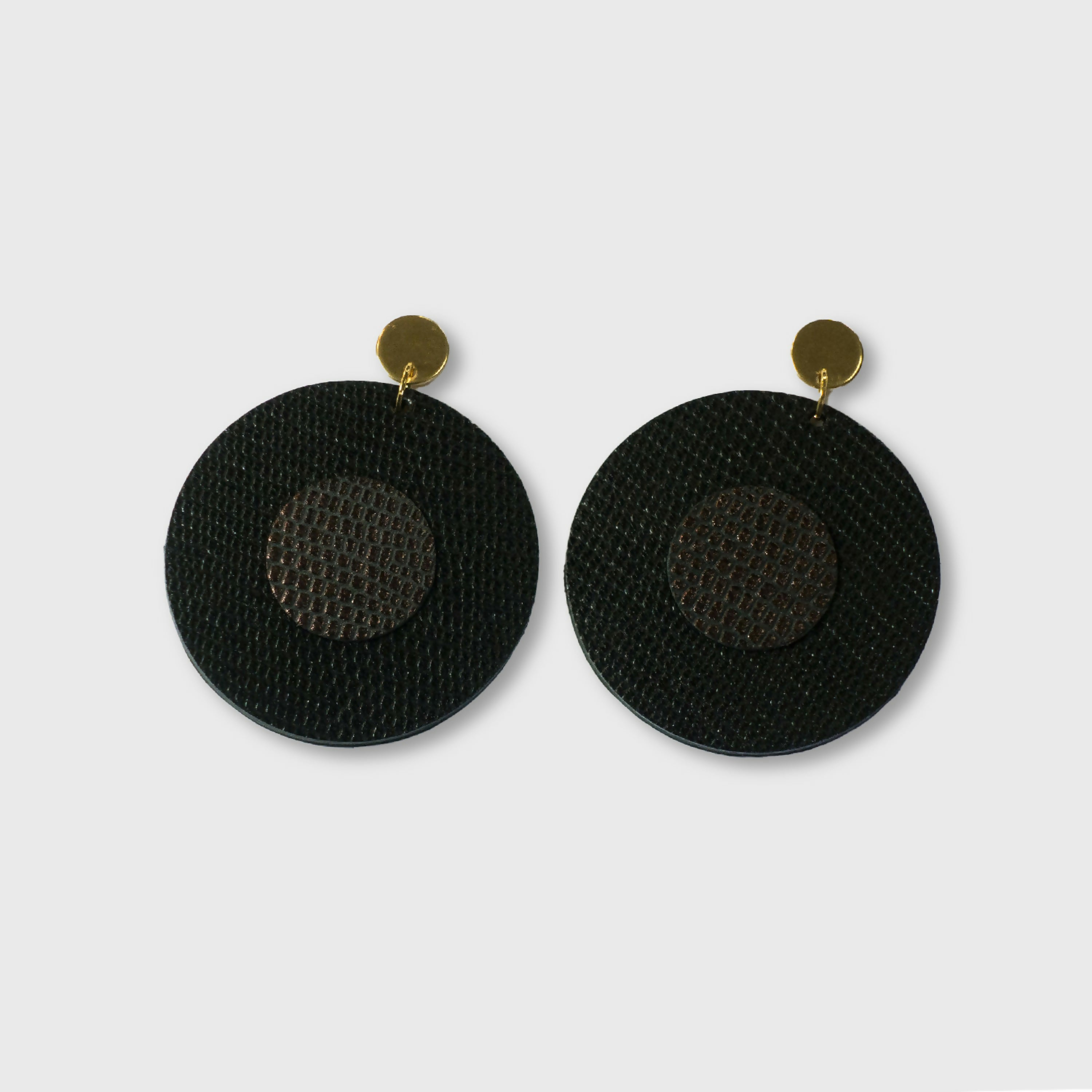 boucles_doreilles_retro_chic_bordeauxnoires_inversees_julie_troncin_maroquinerie copie | EMPREINTES Paris