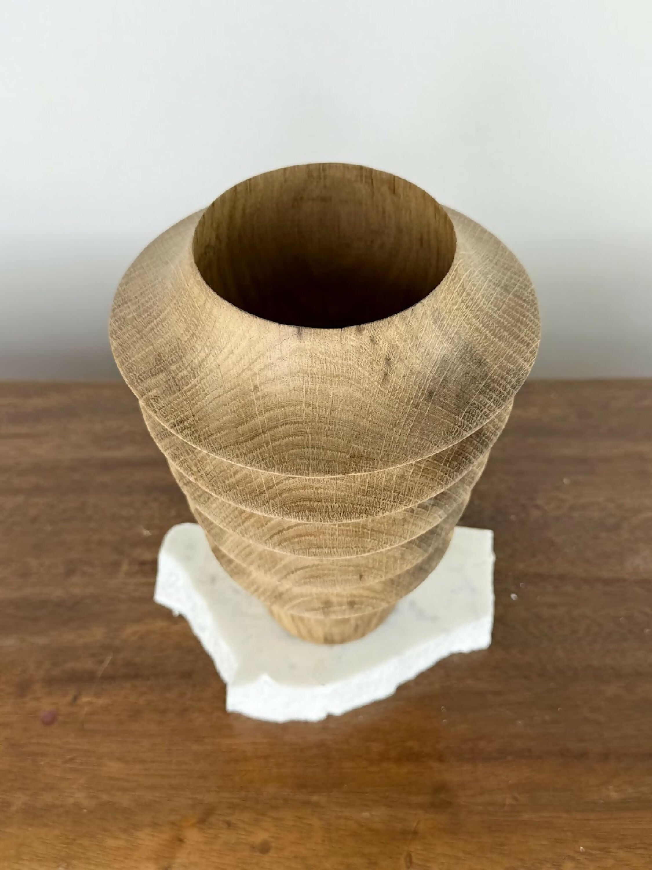 Vase en Chêne #1 | EMPREINTES Paris