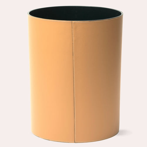corbeille_a_papier_lavandou_en_cuir_camel_midipy copie | EMPREINTES Paris - EMPREINTES Paris