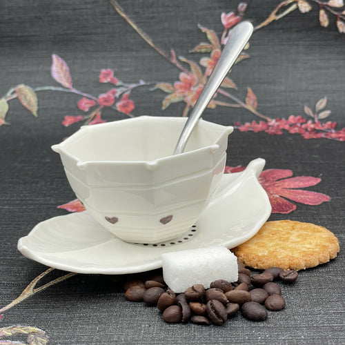 Petit Cœur tasse à café 4 - Service Parapluie - serena ilari copie | EMPREINTES Paris - EMPREINTES Paris
