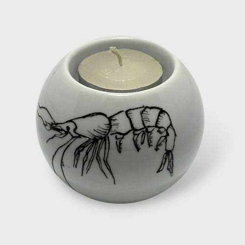 Bougeoir boule OCÉAN crevette | EMPREINTES Paris - EMPREINTES Paris