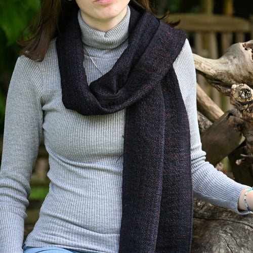 echarpe_noire_de_jais_creation_tissages_francois_vieillard copie | EMPREINTES Paris - EMPREINTES Paris