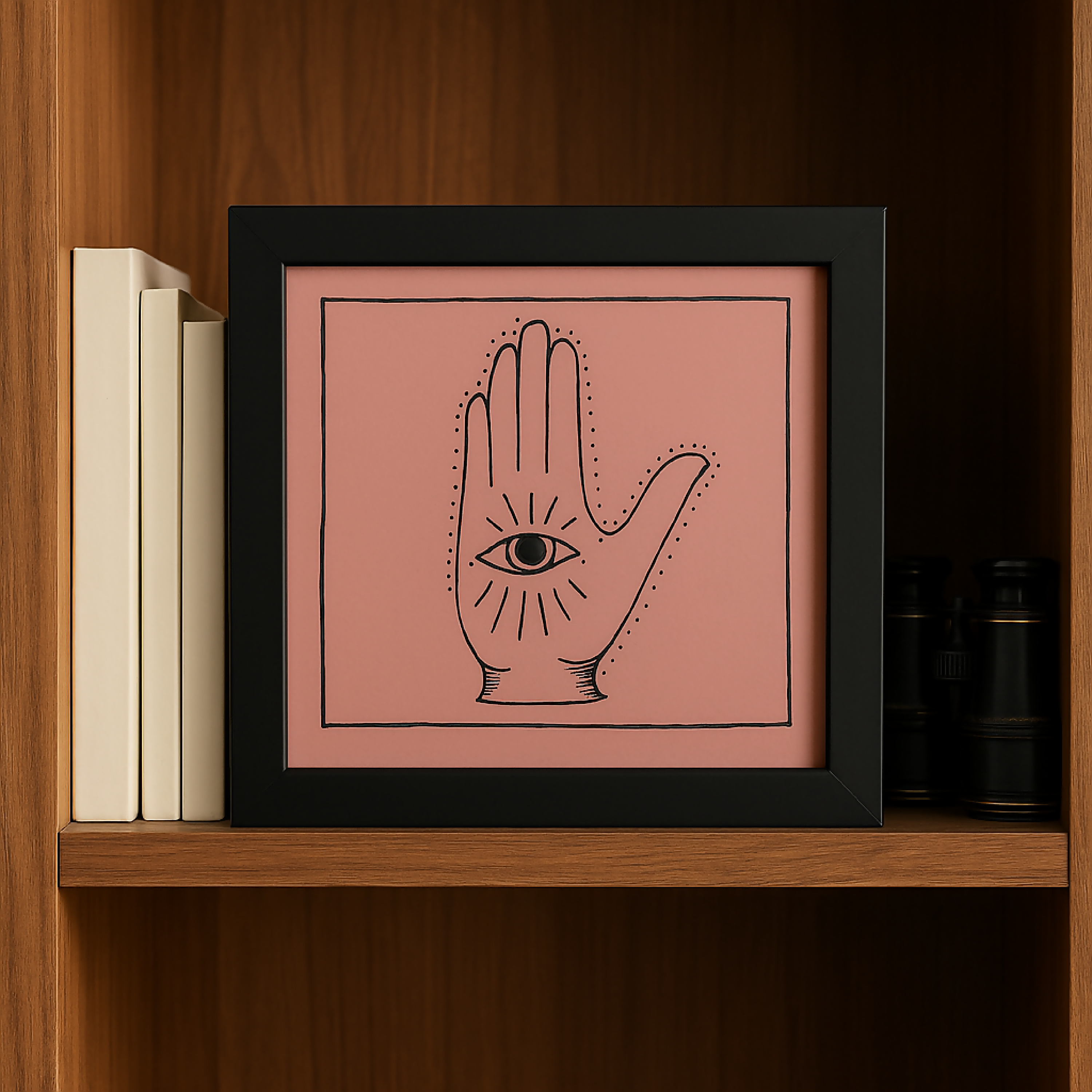 Tableau carreau Main | EMPREINTES Paris