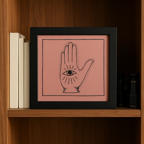 Tableau carreau Main | EMPREINTES Paris - EMPREINTES Paris