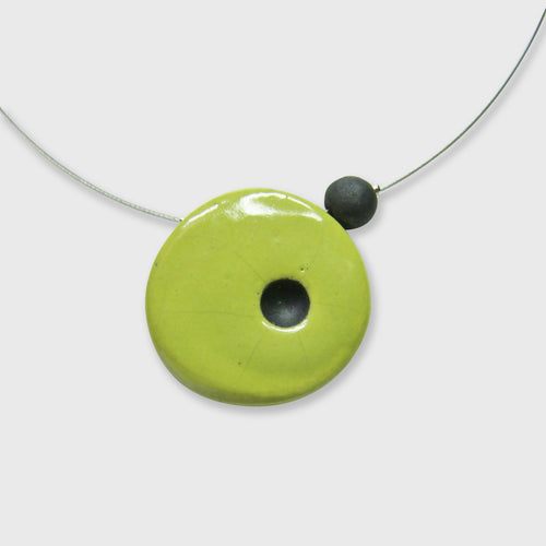 Collier Solo pointé vert anis | EMPREINTES Paris - EMPREINTES Paris