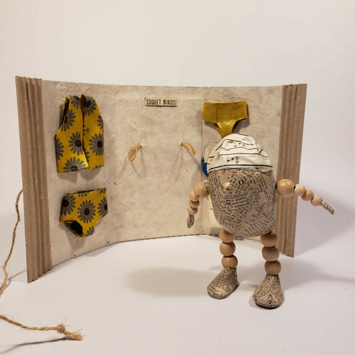 Sculpture papier Coquet minois | EMPREINTES Paris - EMPREINTES Paris