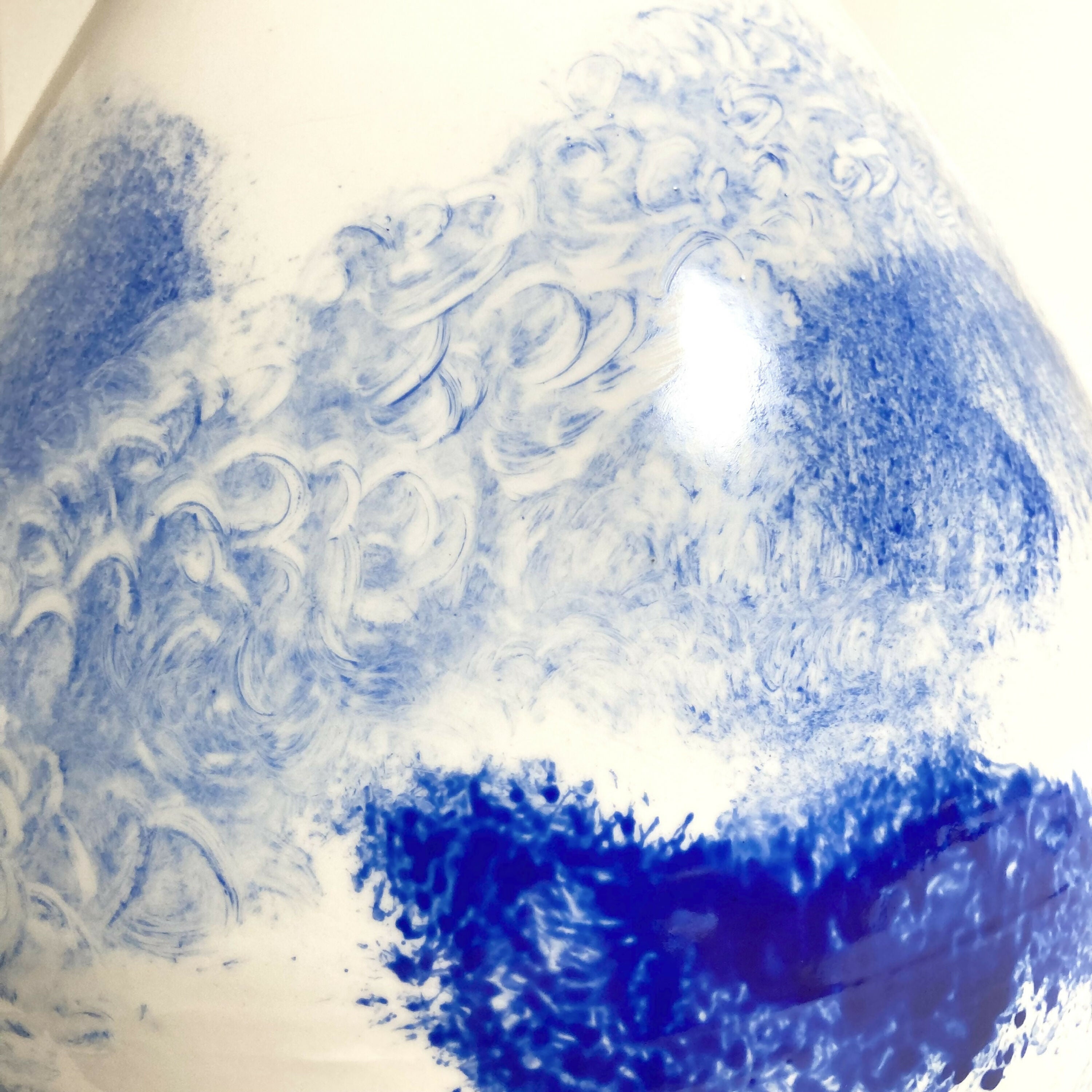 Vase Sérénité bleu Or | EMPREINTES Paris