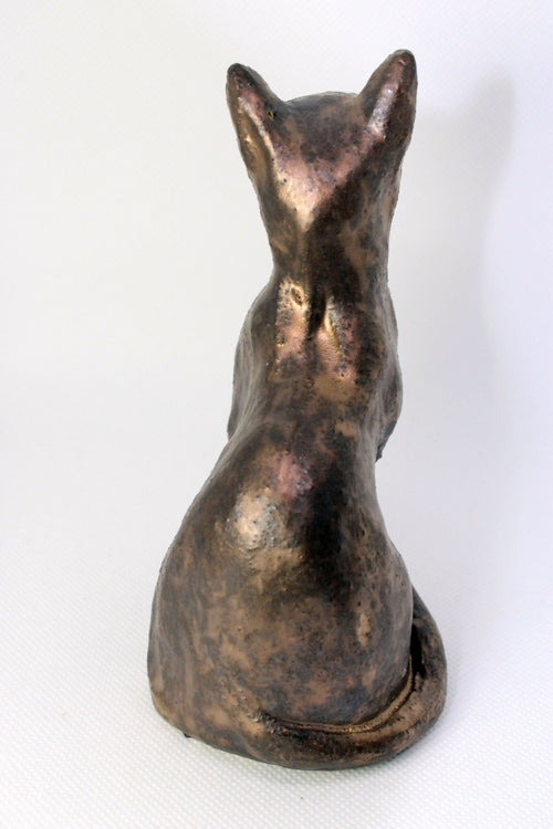 Un mignon petit chat avec un émail effet bronze | EMPREINTES Paris - EMPREINTES Paris