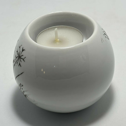 Bougeoir boule HERBES ET FLEURS CHAMPETRES 5 | EMPREINTES Paris - EMPREINTES Paris