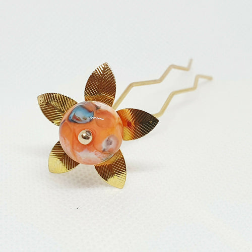 Pic chignon à chignon - Corail | EMPREINTES Paris - EMPREINTES Paris