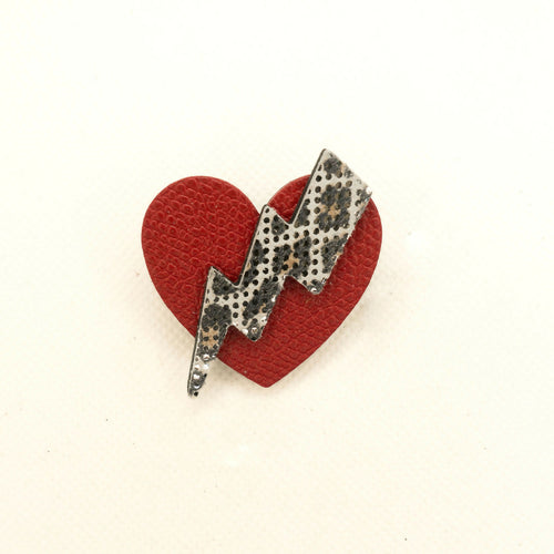 broche_coup_de_foudre_rouge_et_leopard_1_julie_troncin_maroquinerie | EMPREINTES Paris - EMPREINTES Paris