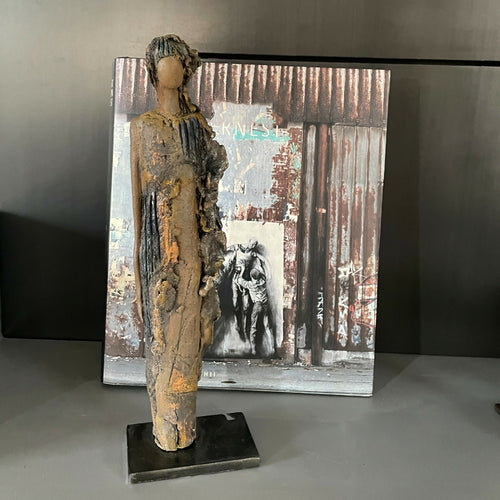 Sculpture Chloris II femme en grès | EMPREINTES Paris - EMPREINTES Paris