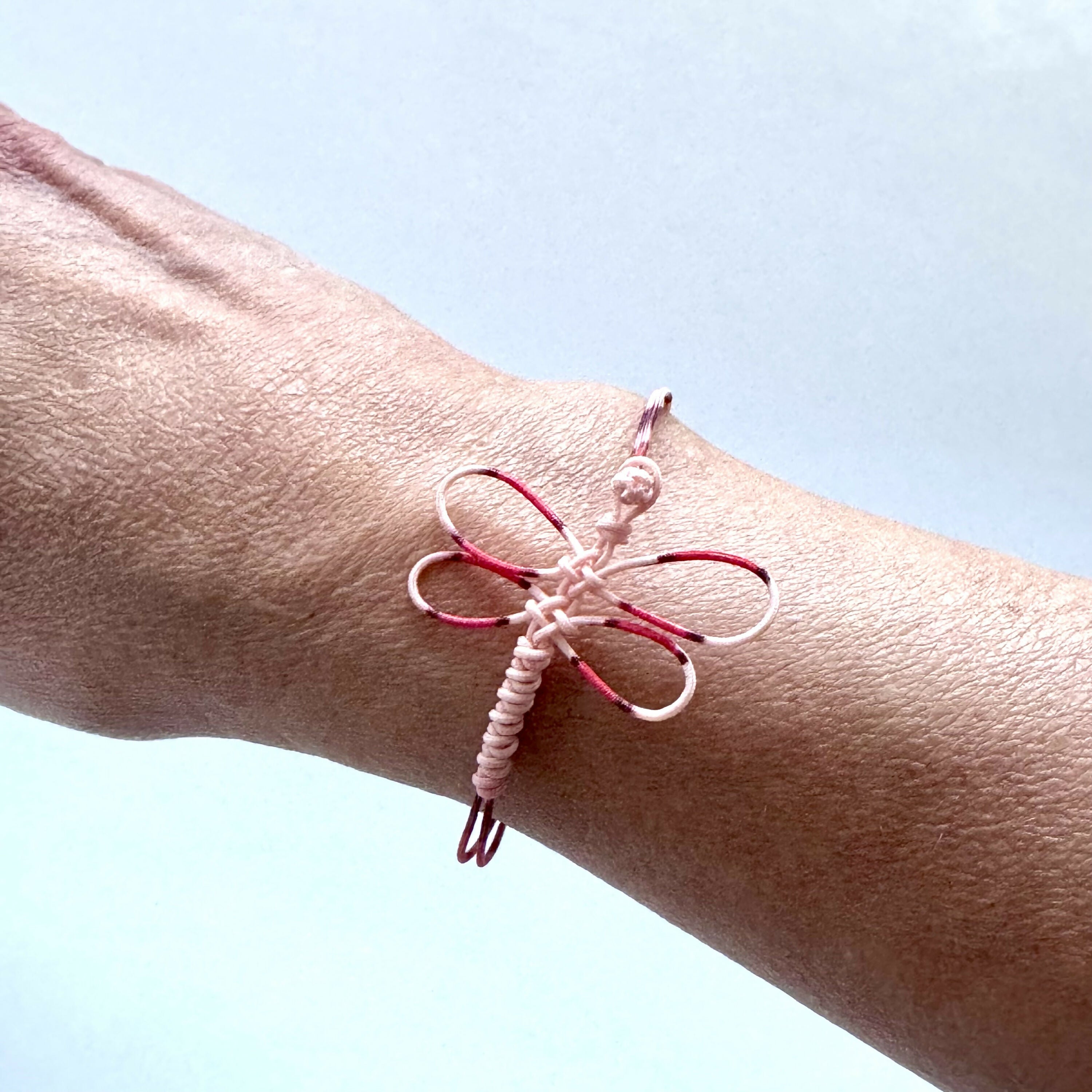 Bracelet Libellule rose | EMPREINTES Paris