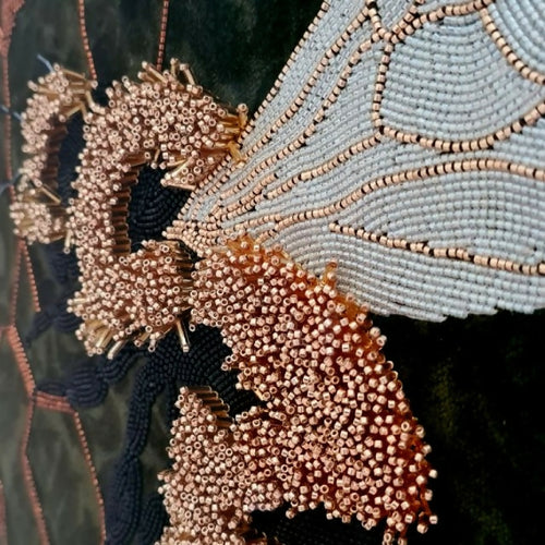 Tableau brodé Miel | EMPREINTES Paris - EMPREINTES Paris