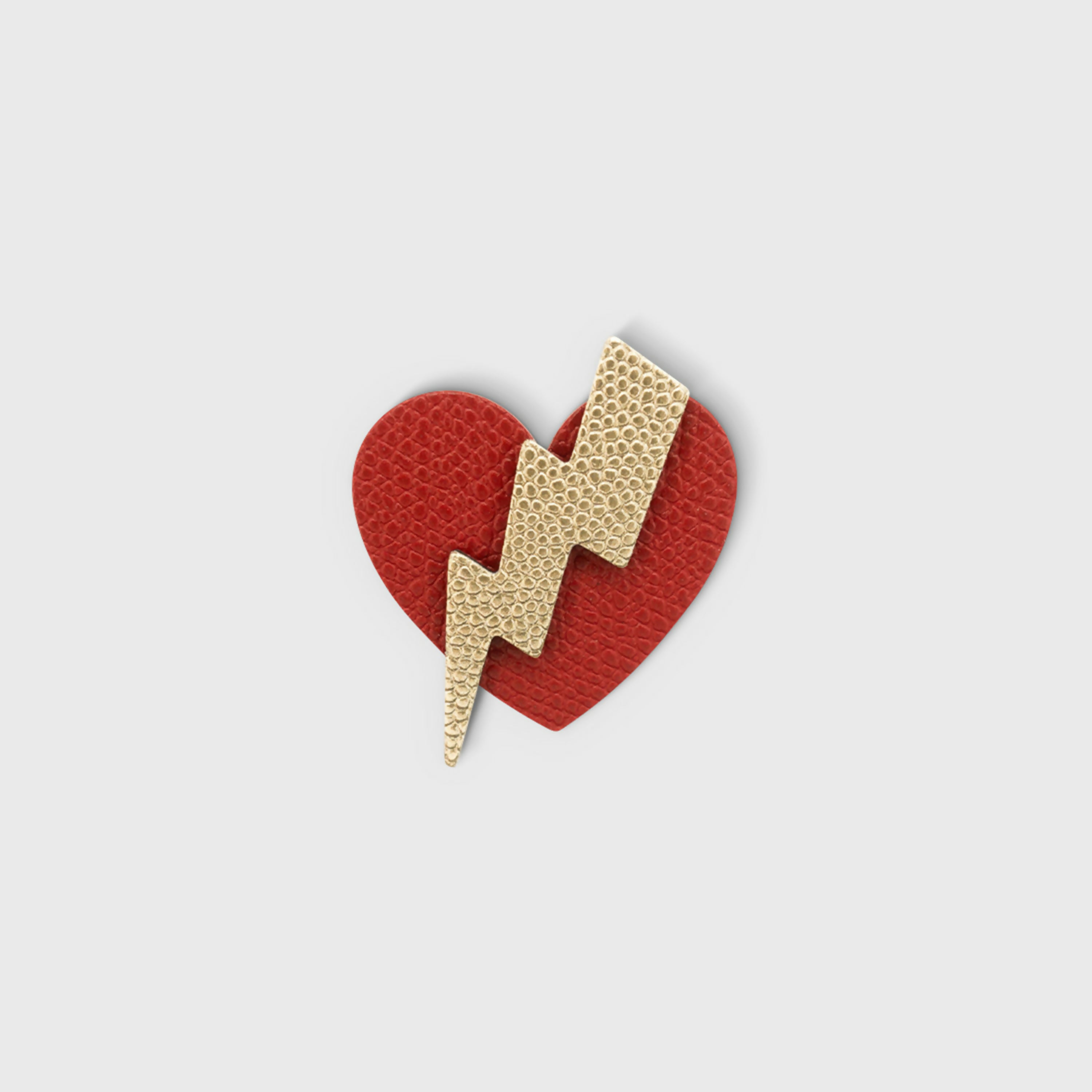 broche_coup_de_foudre_rougeor_2_julie_troncin_maroquinerie | EMPREINTES Paris