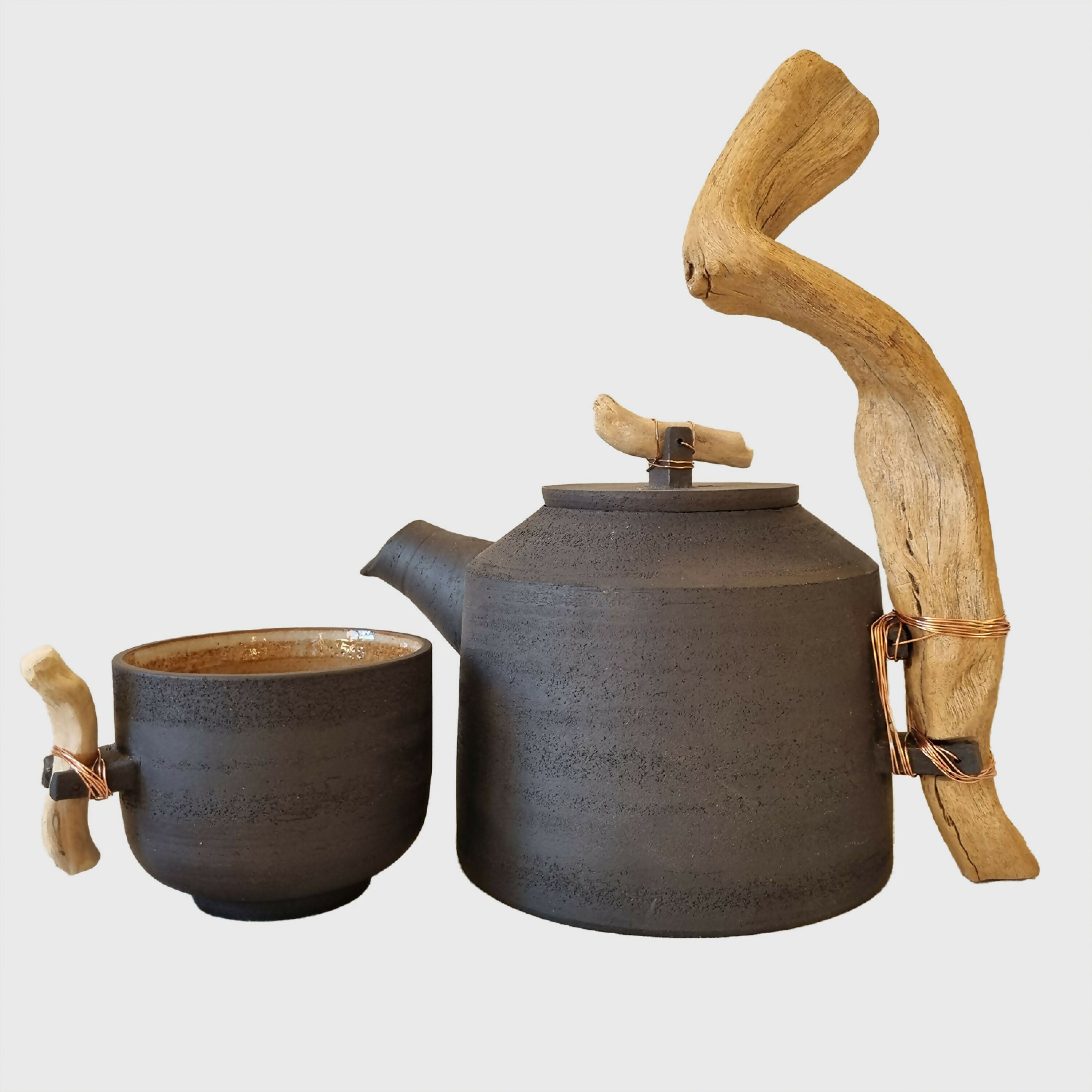 Théière n°2 et ses deux tasses | EMPREINTES Paris