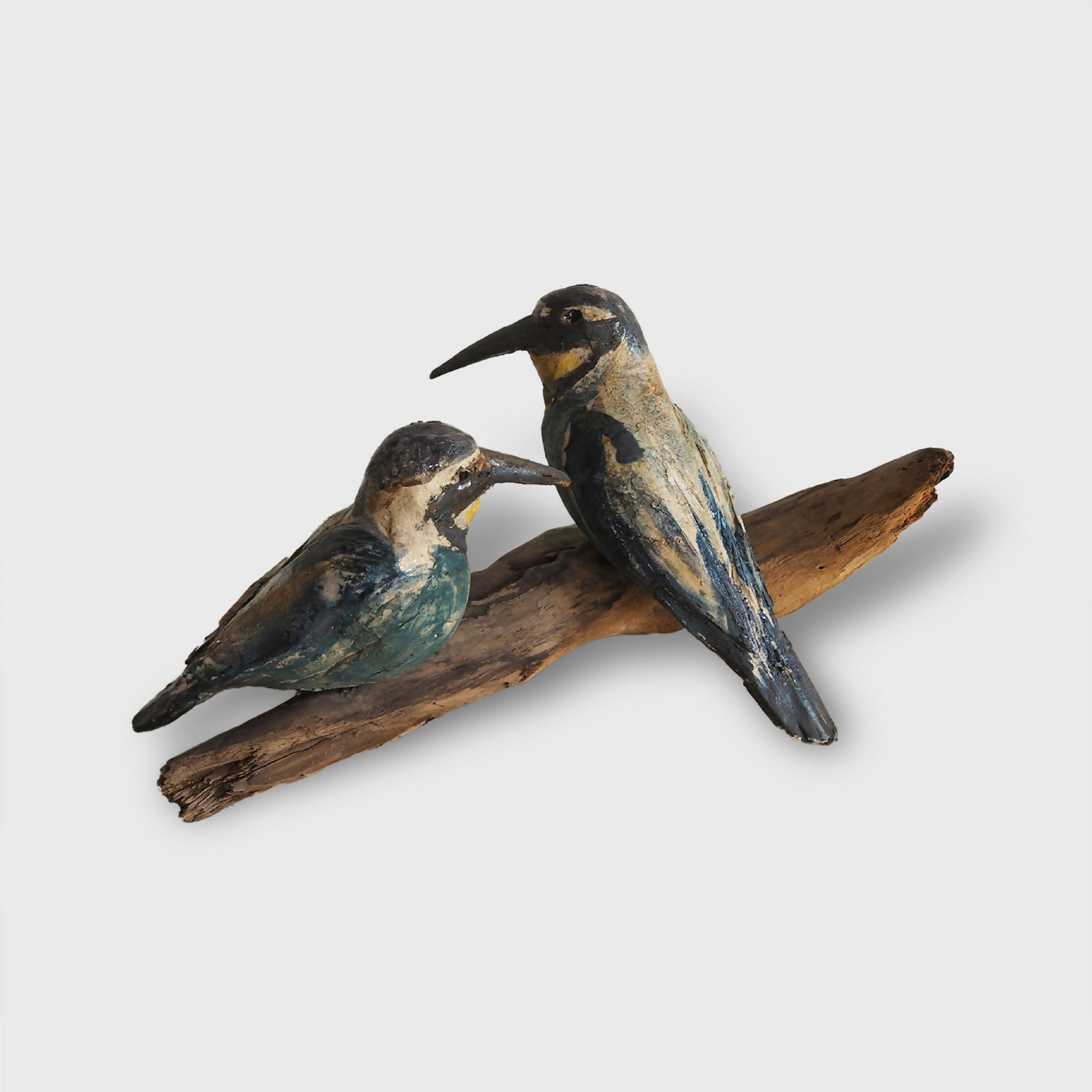 sculpture_duo_de_guepiers_deurope_sur_bois_marie_helene_valladeh copie | EMPREINTES Paris