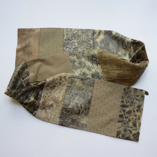 Écharpe bijou -Mordoré | EMPREINTES Paris - EMPREINTES Paris