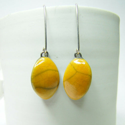Boucles d'oreilles Lune jaune | EMPREINTES Paris - EMPREINTES Paris