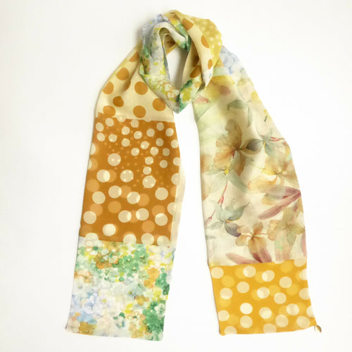 foulard_mousseline_soie_dot_flower_jaune_maya_hochman copie | EMPREINTES Paris - EMPREINTES Paris