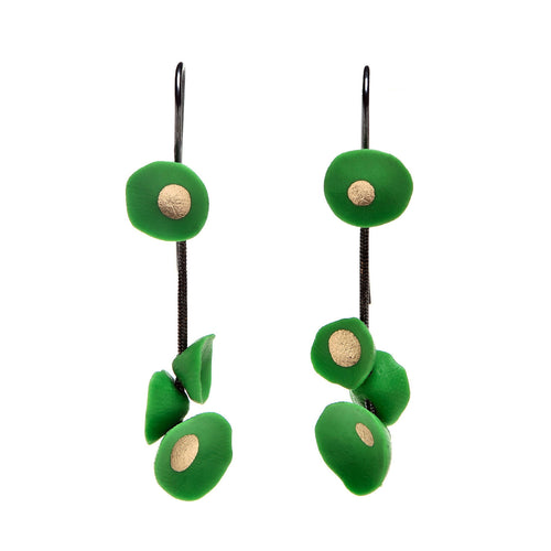 boucles_doreilles_coquillages_vert_aurelie_lejeune copie | EMPREINTES Paris - EMPREINTES Paris
