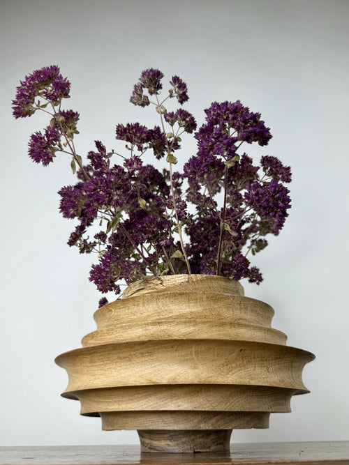 Vase en Chêne #3 | EMPREINTES Paris - EMPREINTES Paris