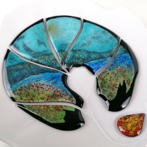 Relief - décor mural en émail et porcelaine de Limoges | EMPREINTES Paris - EMPREINTES Paris